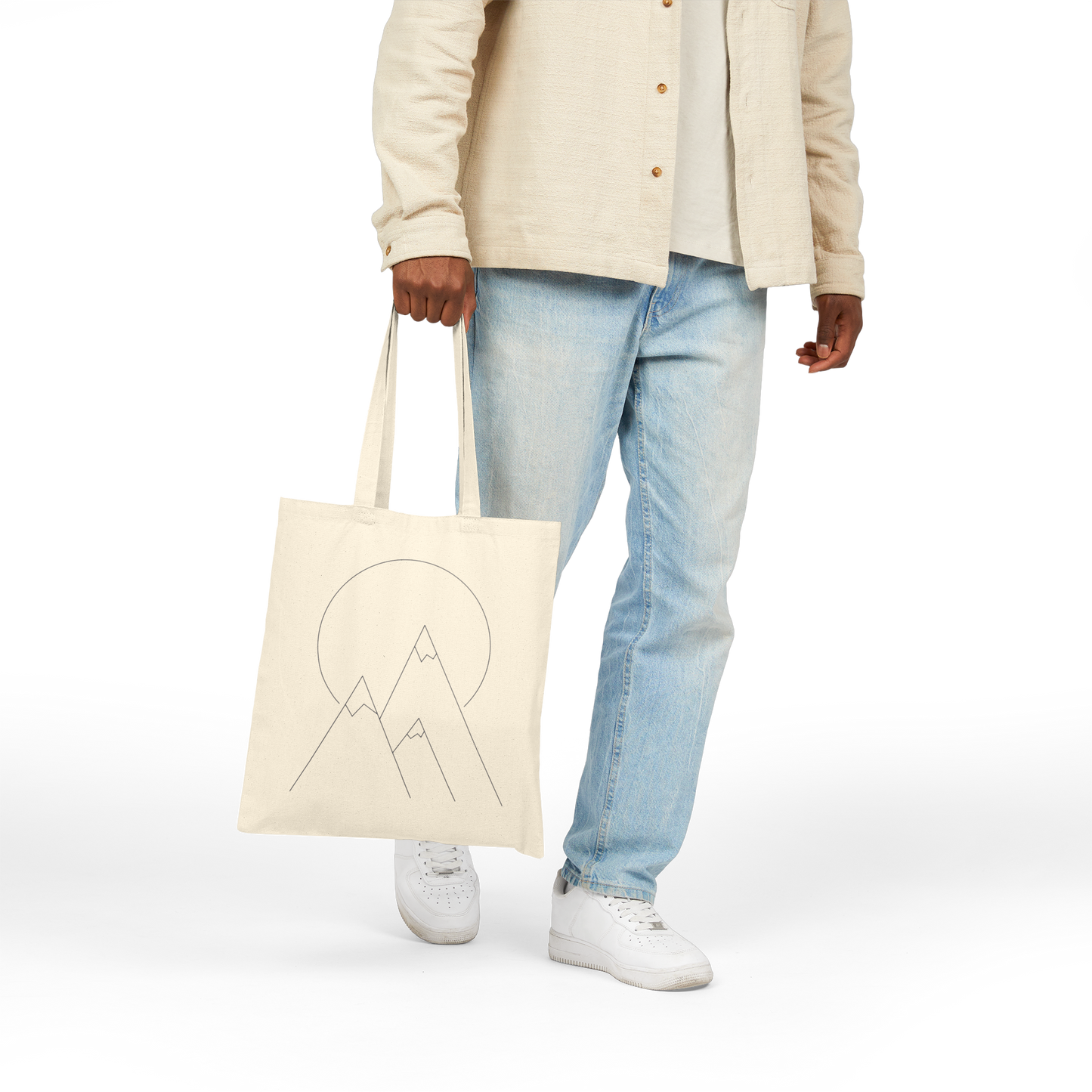 Canvas Tote Bag - Blue