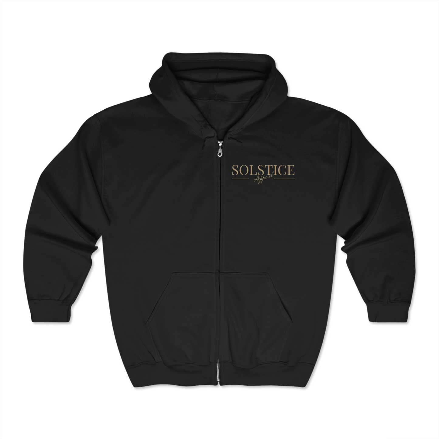 Unisex Full Zip Hooded Sweatshirt