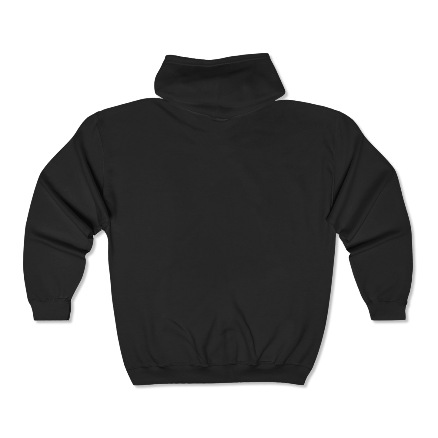 Unisex Full Zip Hooded Sweatshirt