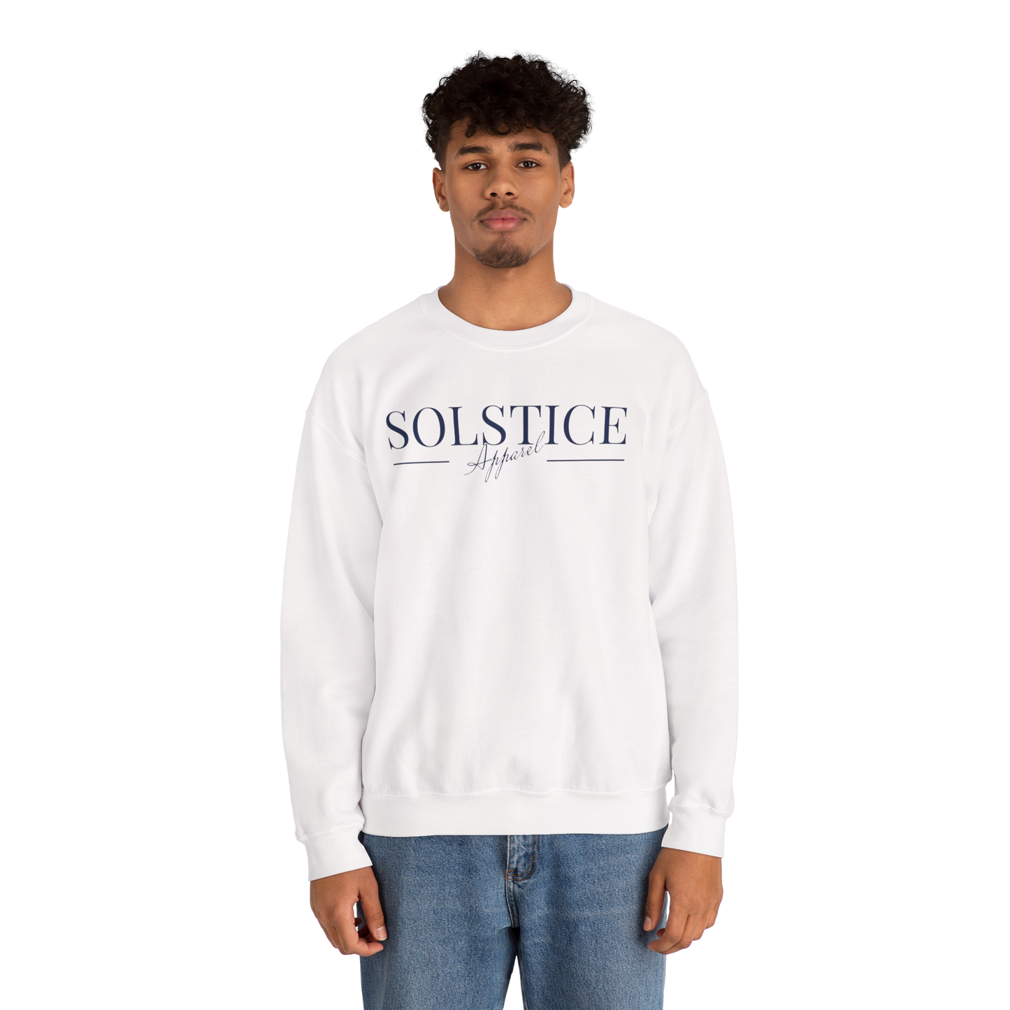 Solstice Unisex Crewneck Blue