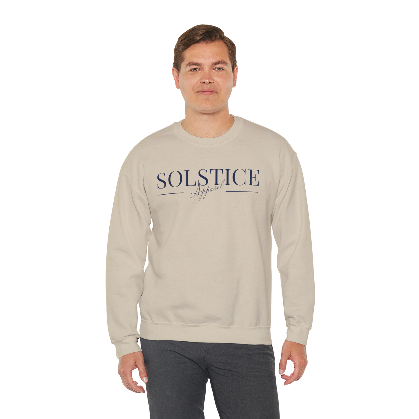 Solstice Unisex Crewneck Blue