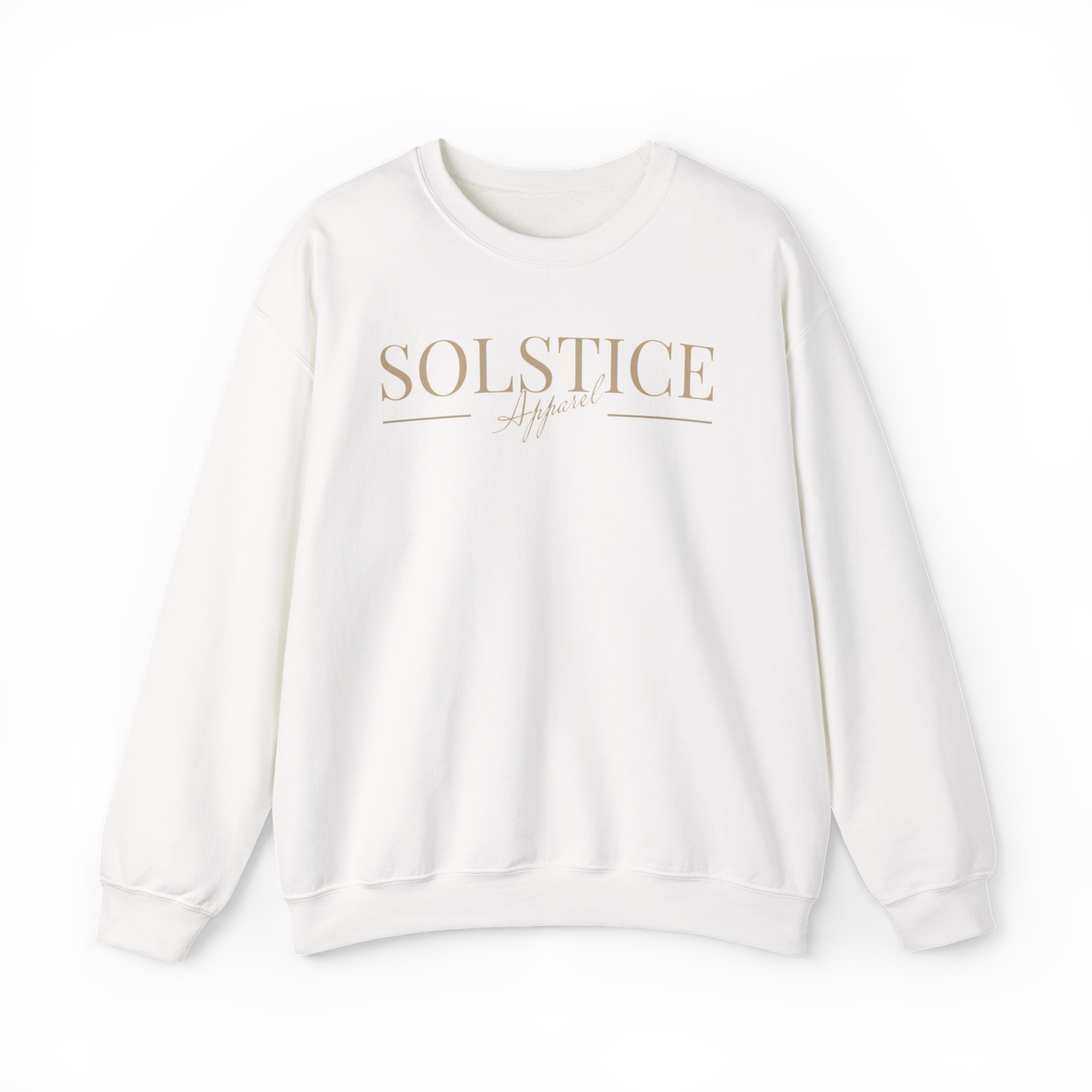 Solstice Unisex Crewneck Gold Logo