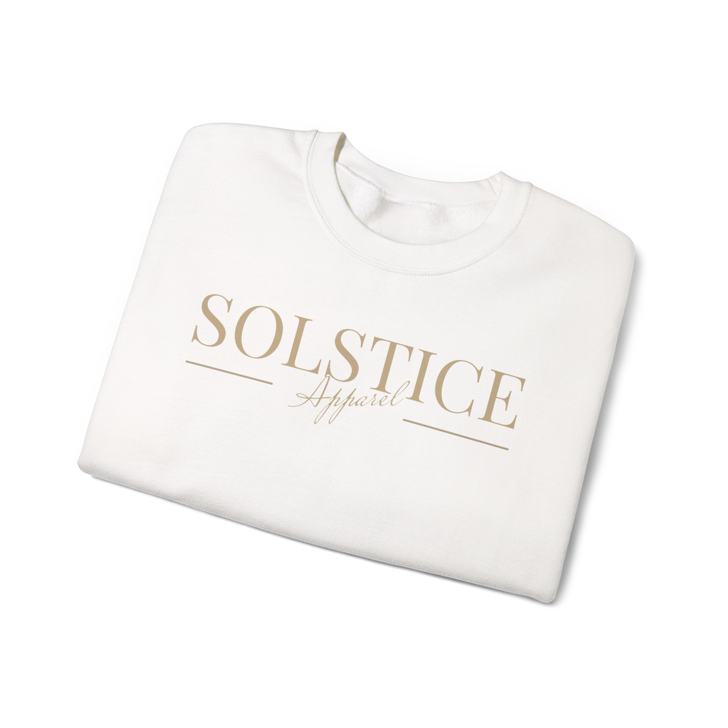 Solstice Unisex Crewneck Gold Logo