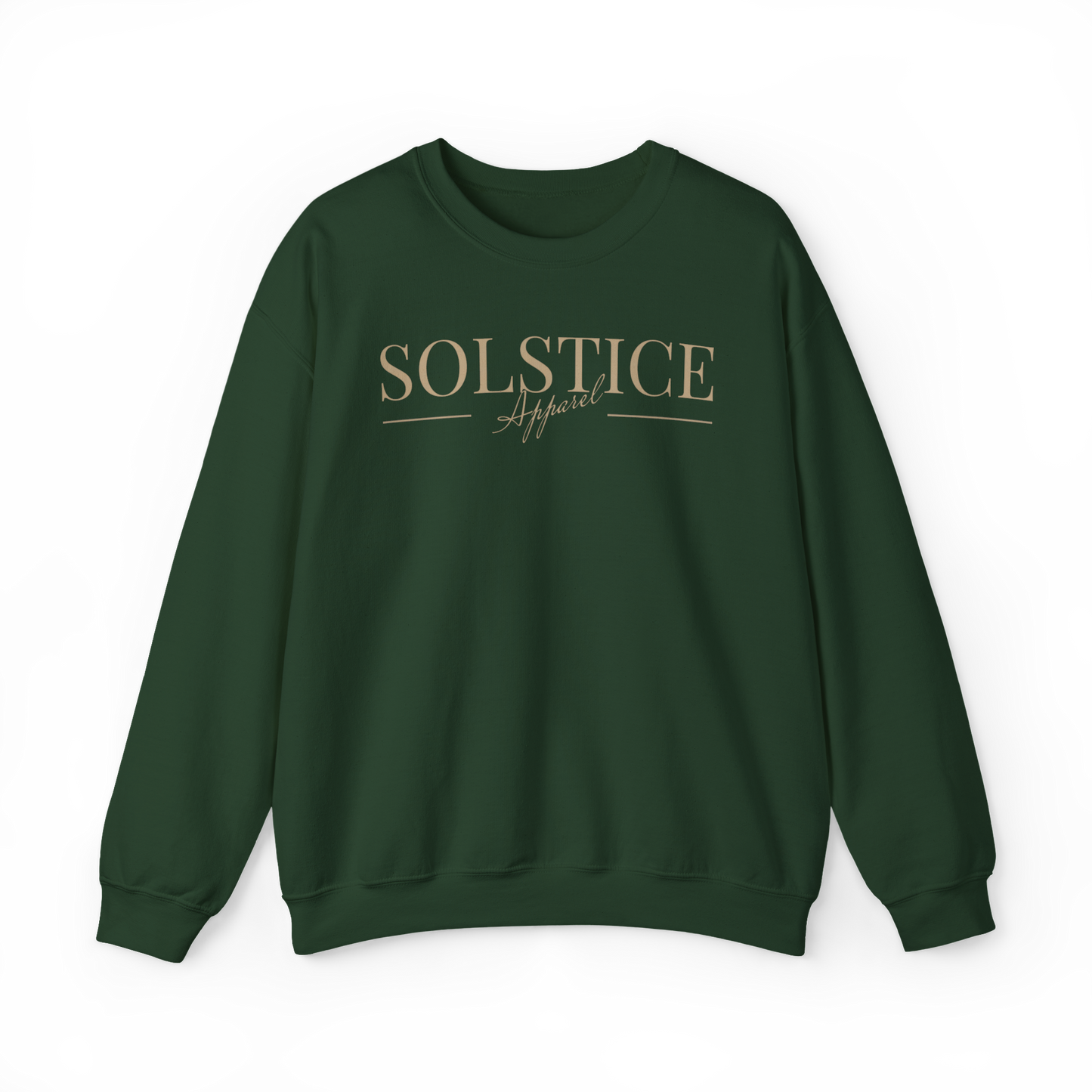 Solstice Unisex Crewneck Gold Logo