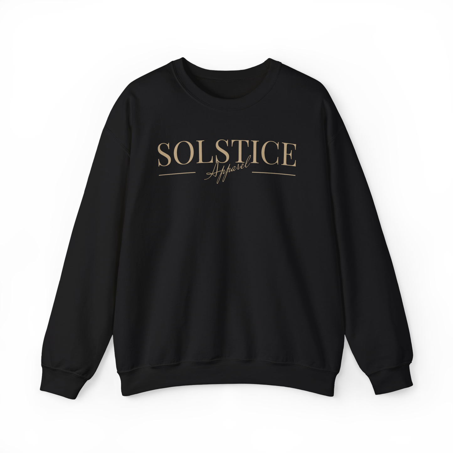 Solstice Unisex Crewneck Gold Logo