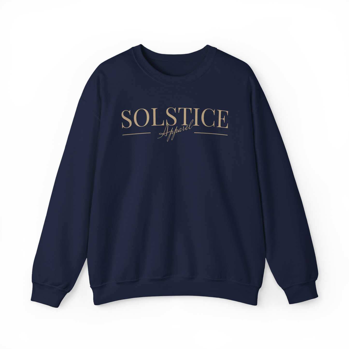 Solstice Unisex Crewneck Gold Logo