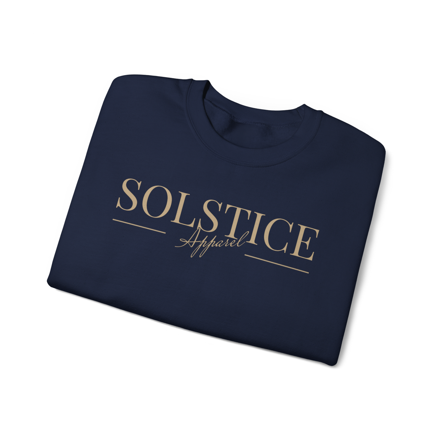 Solstice Unisex Crewneck Gold Logo