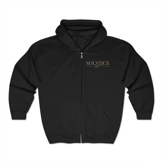 Unisex Full Zip Hooded Sweatshirt