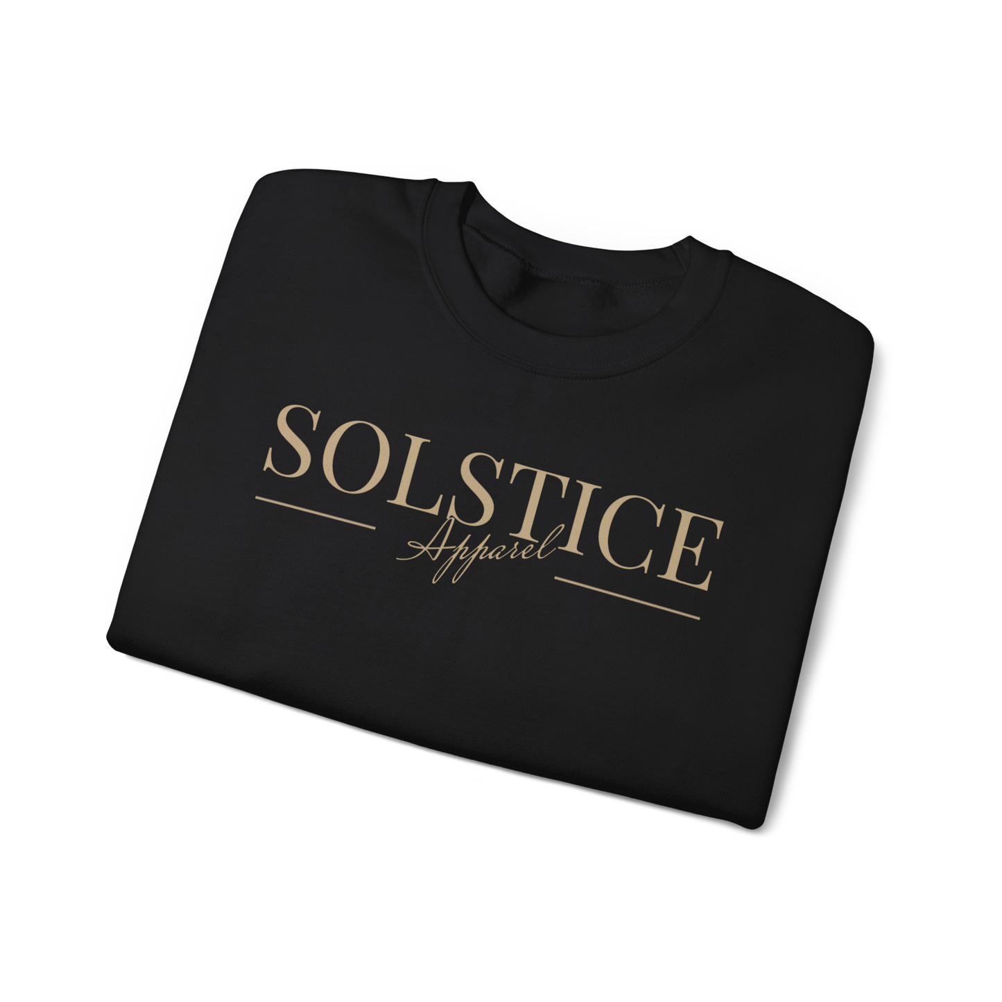 Solstice Unisex Crewneck Gold Logo